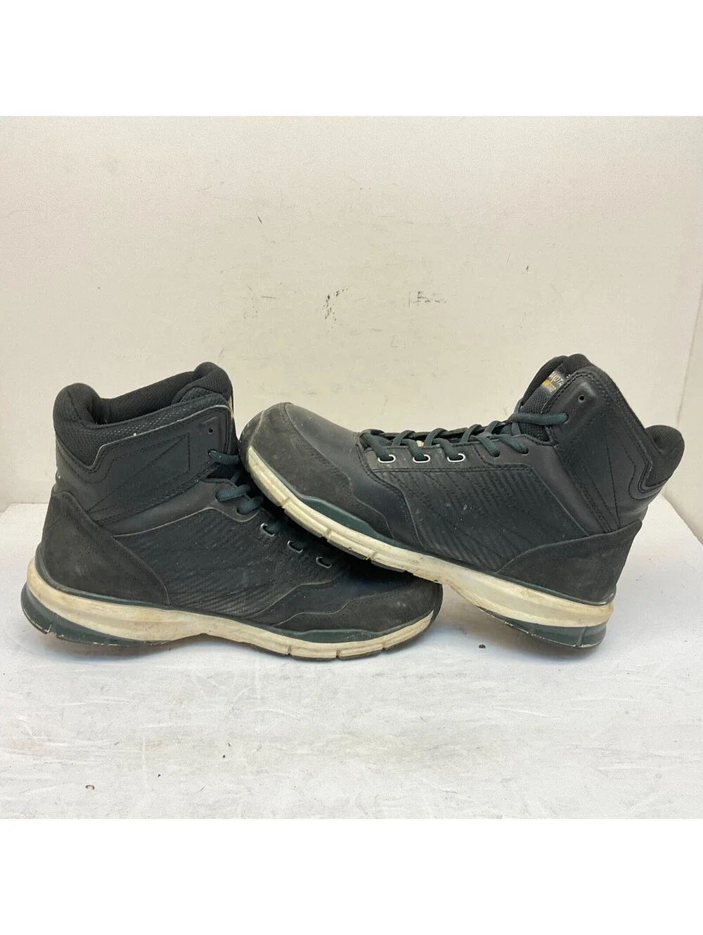 Dakota Men's 3617 Mid-Cut Quad Lite Steel Toe Steel Plate Boots Black Size 8.5M